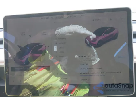 2024 Tesla Model Y Long Range Dual Motor All-Wheel Drive from USA, damaged, VIN 7SAYGDEE6RF183349